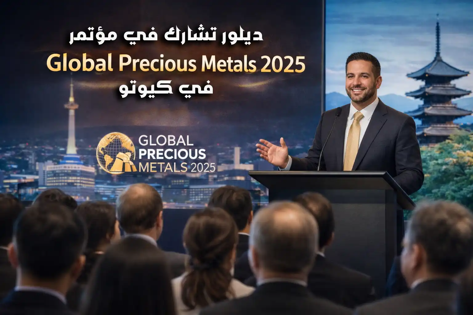 ديلور تشارك في مؤتمر Global Precious Metals 2025 في كيوتو