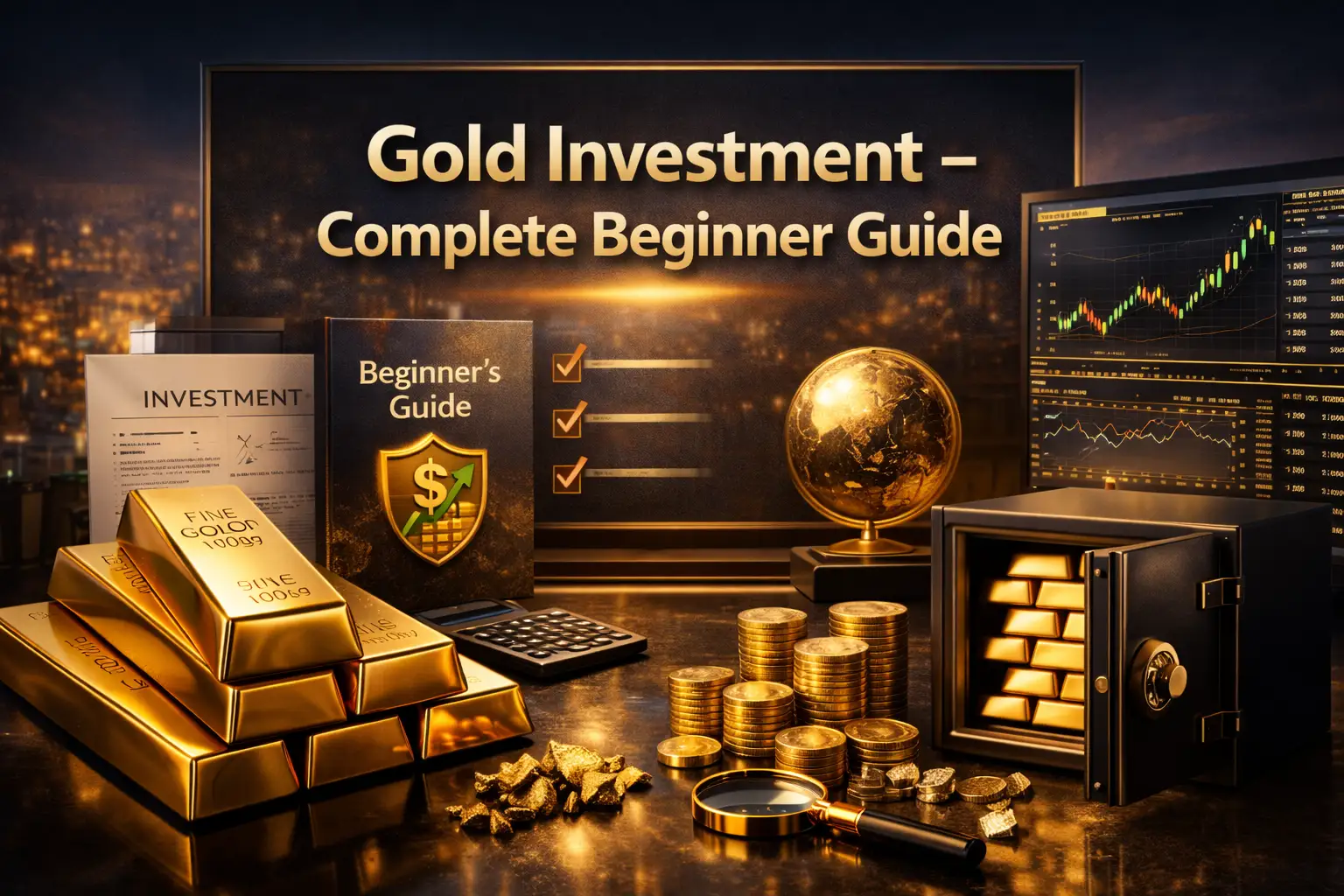 Gold Investment – Complete Beginner Guide 2026
