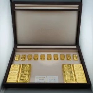 certified gold bars stored securely, highlighting physical ownership and long-term gold investment