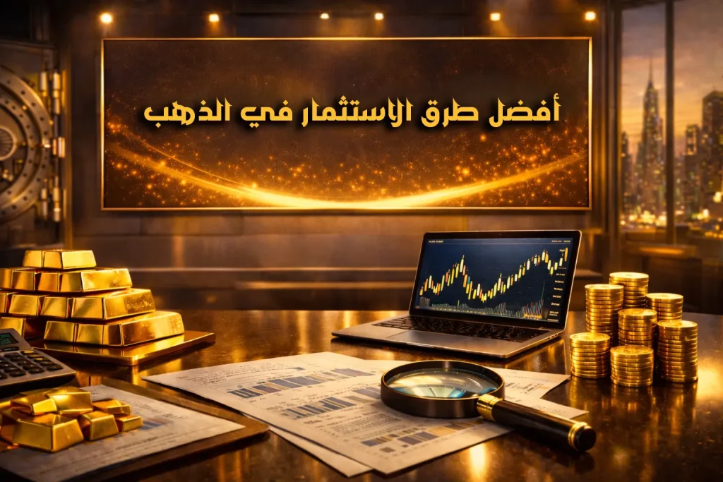 أفضل طرق الاستثمار في الذهب