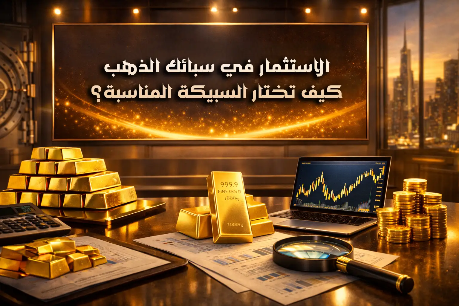 الاستثمار في سبائك الذهب