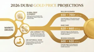 Dubai Gold Price Forecast for 2026