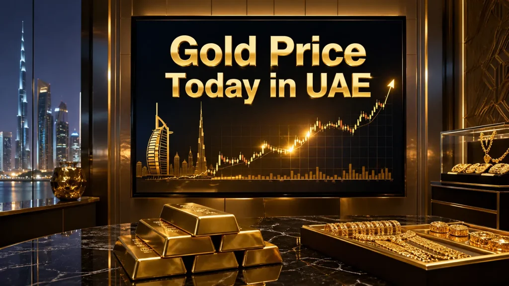 gold price today in UAE per gram and ounce