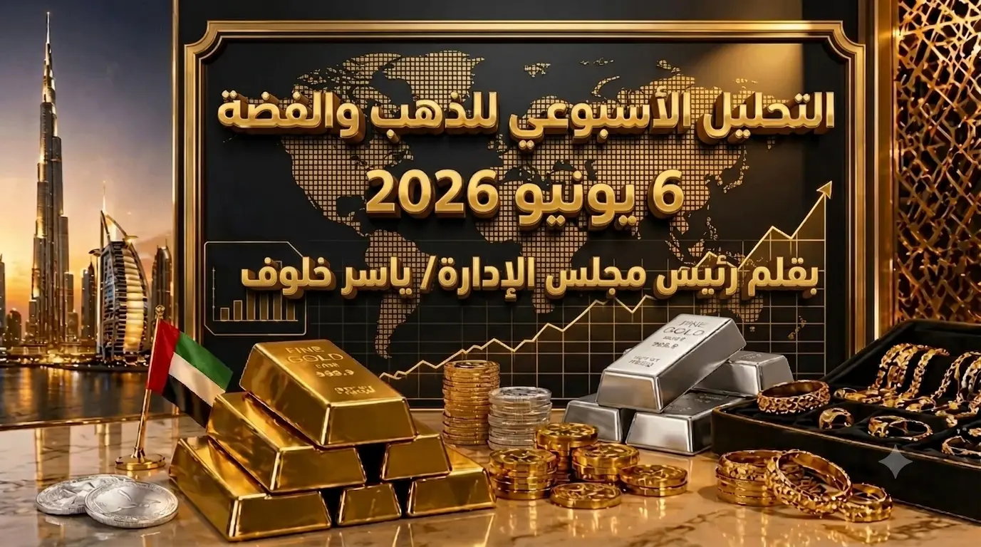 التحليل الأسبوعي بتاريخ 6 يونيو 2026 لكل من الذهب والفضة
